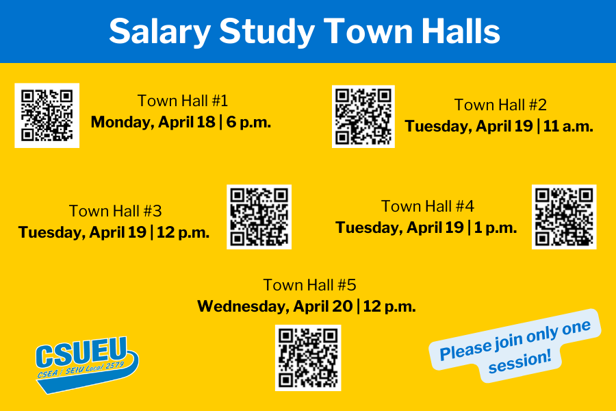 Salary Study Town Halls