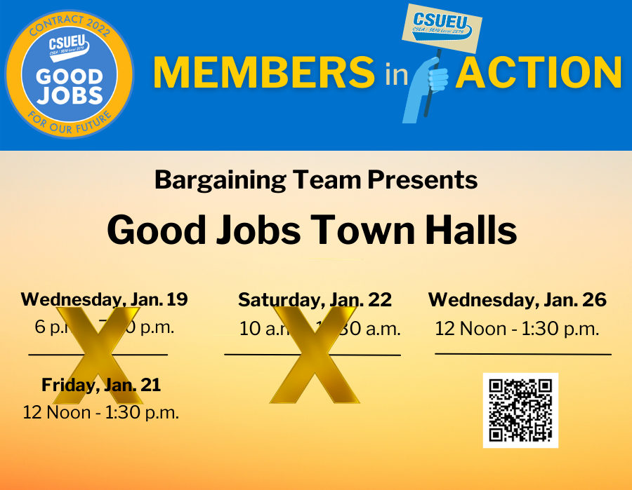 Good Jobs Town Halls